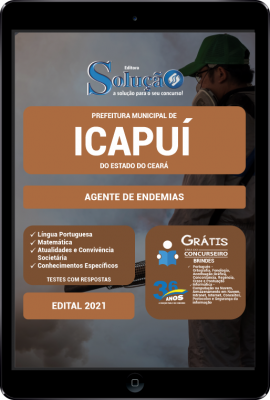 Apostila Prefeitura de Icapuí - CE em PDF - Agente de Endemias - Imagem 1