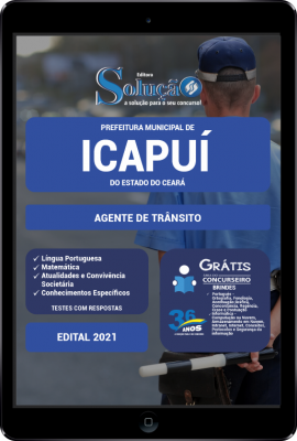 Apostila Prefeitura de Icapuí - CE em PDF - Agente de Trânsito - Imagem 1