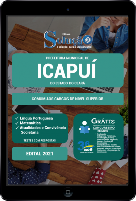 Apostila Prefeitura de Icapuí - CE em PDF - Comum aos Cargos de Nível Superior - Imagem 1