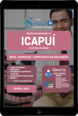 Apostila Prefeitura de Icapuí - CE em PDF - Nível Superior - Específico da Educação - Imagem 1