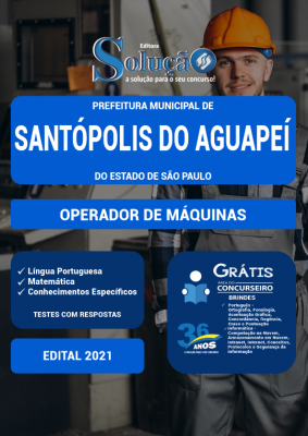 Apostila Prefeitura de Santópolis do Aguapeí - SP - Operador de Máquinas - Imagem 2