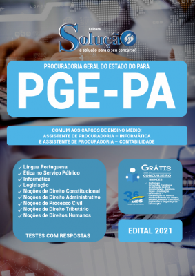 Apostila PGE-PA - Comum aos Cargos de Ensino Médio: Assistente de Procuradoria - Informática e Assistente de Procuradoria - Contabilidade - Imagem 2