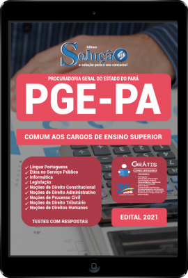 Apostila PGE-PA em PDF - Comum aos Cargos de Ensino Superior - Imagem 1