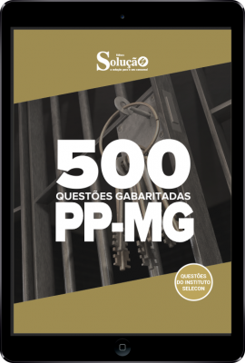 Caderno de Questões Polícia Penal - MG em PDF - 500 Questões Gabaritadas - Imagem 1