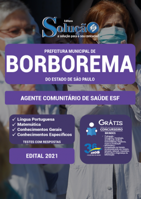 Apostila Prefeitura de Borborema - SP - Agente Comunitário de Saúde ESF - Imagem 2