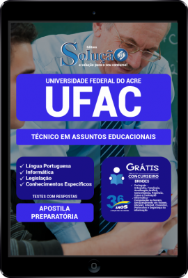 Apostila UFAC em PDF - Técnico em Assuntos Educacionais - Imagem 1