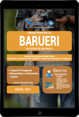 Apostila Câmara de Barueri - SP em PDF - Comum aos Cargos de Ensino Médio - Imagem 1