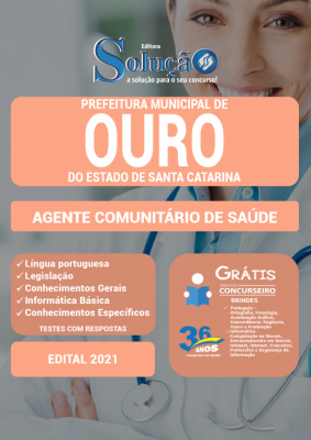 Apostila Prefeitura de Ouro - SC - Agente Comunitário de Saúde - Imagem 2