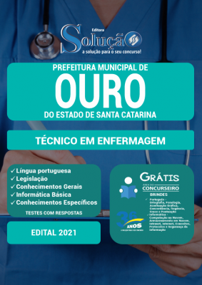 Apostila Prefeitura de Ouro - SC - Técnico em Enfermagem - Imagem 2