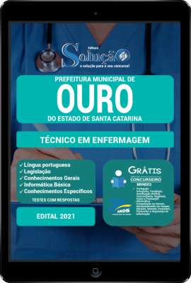 Apostila Prefeitura de Ouro - SC em PDF - Técnico em Enfermagem - Imagem 1