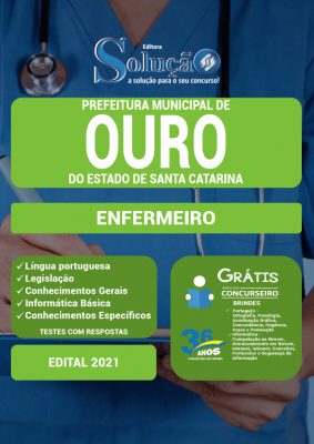 Apostila Prefeitura de Ouro - SC - Enfermeiro - Imagem 2