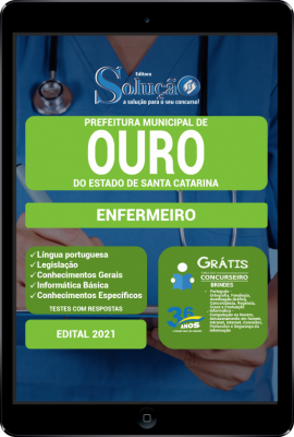 Apostila Prefeitura de Ouro - SC em PDF - Enfermeiro - Imagem 1