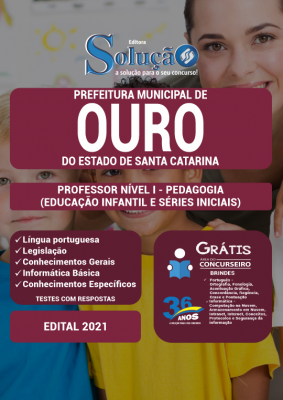 Apostila Prefeitura de Ouro - SC - Professor Nível I - Pedagogia (Educação Infantil e Séries iniciais) - Imagem 2