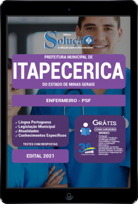 Apostila Prefeitura de Itapecerica - MG em PDF - Enfermeiro - PSF - Imagem 1