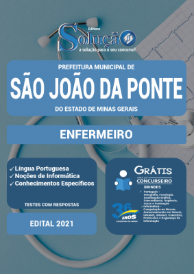 Apostila Prefeitura de São João da Ponte - MG - Enfermeiro - Imagem 2