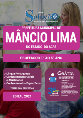 Apostila Prefeitura de Mâncio Lima - AC - Professor 1º ao 5º ano - Imagem 2