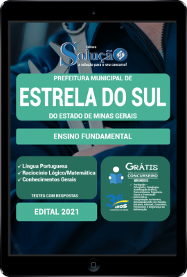 Apostila Prefeitura de Estrela do Sul - MG em PDF - Ensino Fundamental - Imagem 1