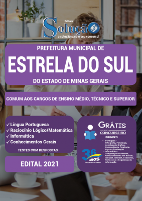 Apostila Prefeitura de Estrela do Sul - MG - Comum aos Cargos de Ensino Médio, Técnico e Superior - Imagem 1