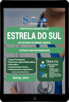 Apostila Prefeitura de Estrela do Sul - MG em PDF - Técnico em Enfermagem - Imagem 1