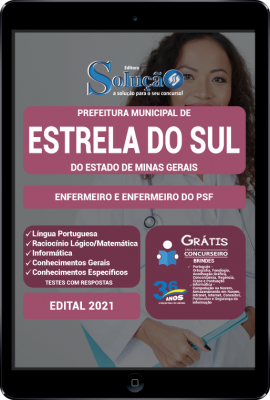 Apostila Prefeitura de Estrela do Sul - MG em PDF - Enfermeiro e Enfermeiro do PSF - Imagem 1