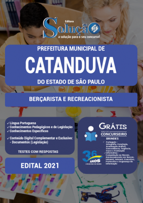 Apostila Prefeitura de Catanduva - SP - Berçarista e Recreacionista - Imagem 2