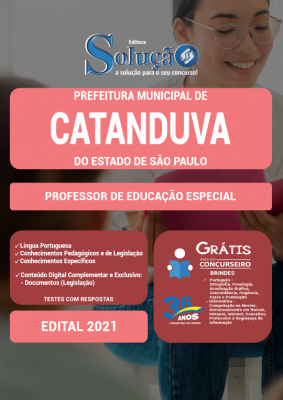 Apostila Prefeitura de Catanduva - SP - Professor de Educação Especial - Imagem 2