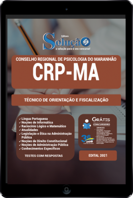 Apostila CRP-MA em PDF - Técnico de Orientação e Fiscalização - Imagem 1