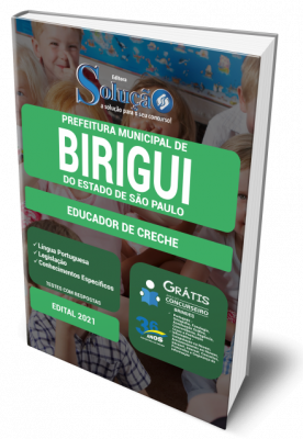 Apostila Prefeitura de Birigui - SP - Educador de Creche - Imagem 1