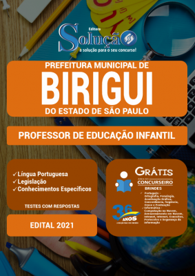 Apostila Prefeitura de Birigui - SP - Professor de Educação Infantil - Imagem 2