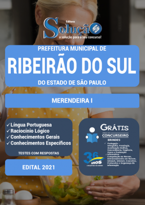 Apostila Prefeitura de Ribeirão do Sul - SP - Merendeira I - Imagem 2