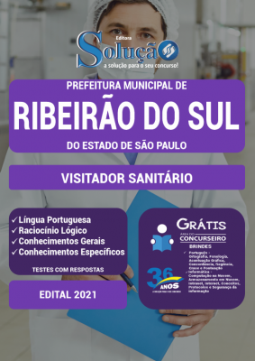 Apostila Prefeitura de Ribeirão do Sul - SP - Visitador Sanitário - Imagem 2