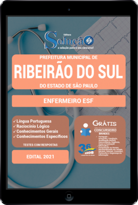 Apostila Prefeitura de Ribeirão do Sul - SP em PDF - Enfermeiro ESF - Imagem 1