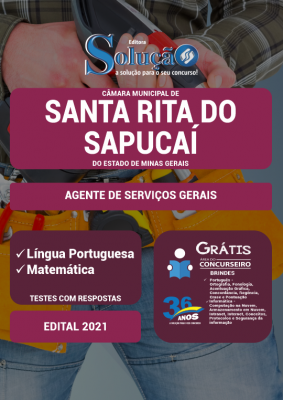 Apostila Câmara de Santa Rita do Sapucaí - MG - Agente de Serviços Gerais - Imagem 2