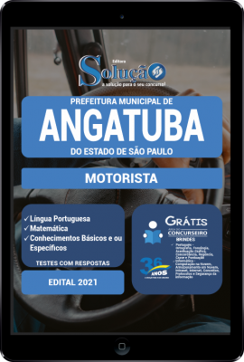 Apostila Prefeitura de Angatuba - SP em PDF - Motorista - Imagem 1