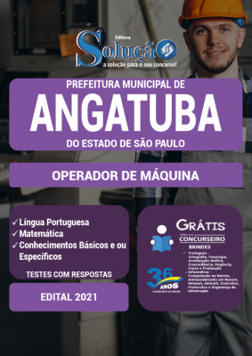 Apostila Prefeitura de Angatuba - SP - Operador de Máquina - Imagem 2