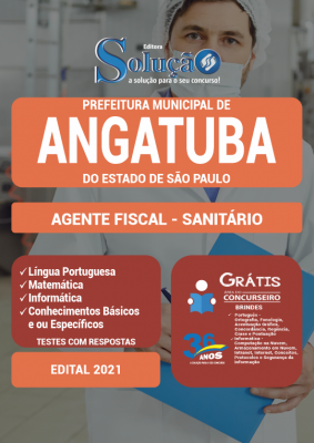 Apostila Prefeitura de Angatuba - SP - Agente Fiscal - Sanitário - Imagem 2