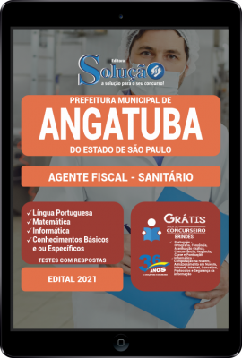 Apostila Prefeitura de Angatuba - SP em PDF - Agente Fiscal - Sanitário - Imagem 1