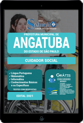 Apostila Prefeitura de Angatuba - SP em PDF - Cuidador Social - Imagem 1