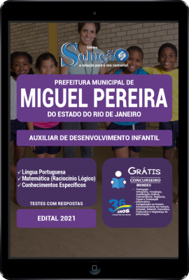 Apostila Prefeitura de Miguel Pereira - RJ em PDF - Auxiliar de Desenvolvimento Infantil - Imagem 1