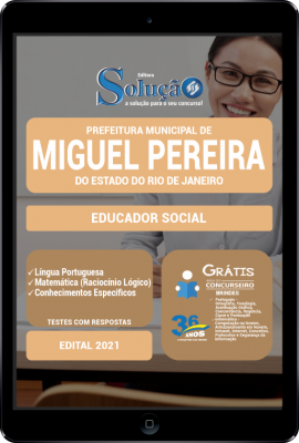 Apostila Prefeitura de Miguel Pereira - RJ em PDF - Educador Social - Imagem 1