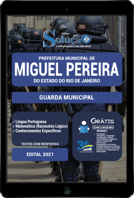 Apostila Prefeitura de Miguel Pereira - RJ em PDF - Guarda Municipal - Imagem 1