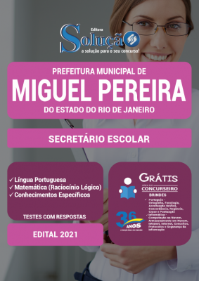 Apostila Prefeitura de Miguel Pereira - RJ - Secretário Escolar - Imagem 2