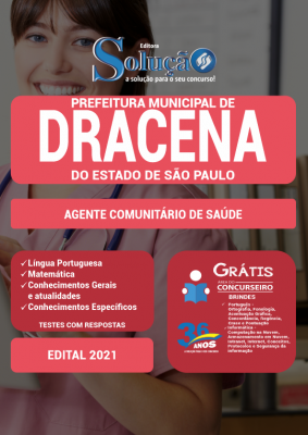 Apostila Prefeitura de Dracena - SP - Agente Comunitário de Saúde - Imagem 2