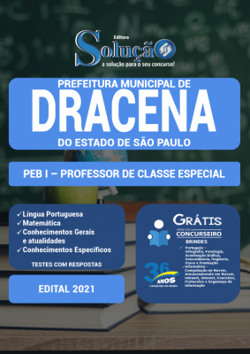 Apostila Prefeitura de Dracena - SP - PEB I - Professor de Classe Especial - Imagem 2