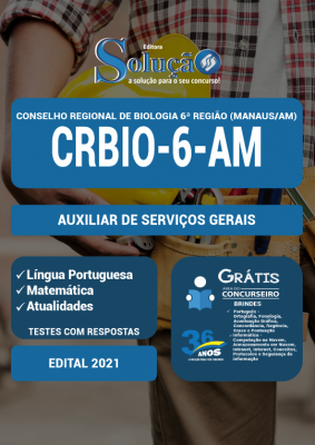 Apostila CRBio-06-AM - Auxiliar de Serviços Gerais - Imagem 2