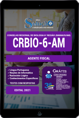 Apostila CRBio-06-AM em PDF - Agente Fiscal - Imagem 1