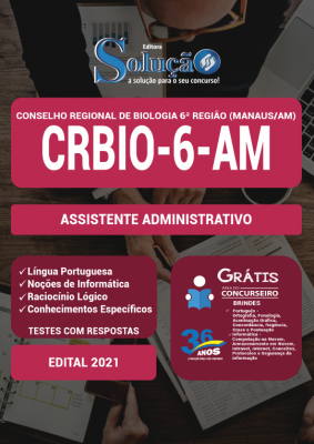 Apostila CRBio-06-AM - Assistente Administrativo - Imagem 2