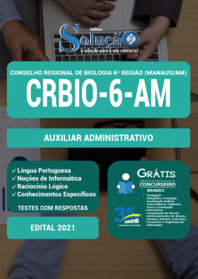 Apostila CRBio-06-AM - Auxiliar Administrativo - Imagem 2