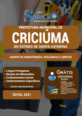 Apostila Prefeitura de Criciúma - SC - Agente de Manutenção, Vigilância e Limpeza - Imagem 2