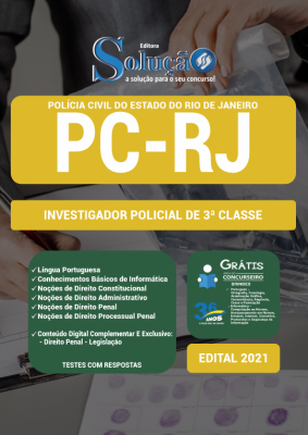 Apostila PC-RJ - Investigador Policial de 3ª Classe - Imagem 2